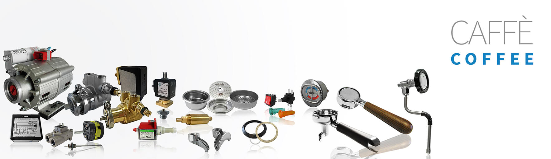 Spare parts coffee machines, manufacturing of parts and componentes for